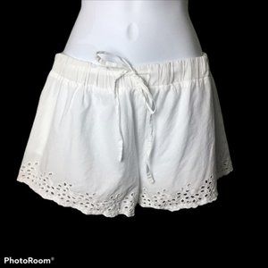 Lucky Brand White Eyelet Shorts